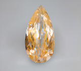 Редкий! Крупный топаз с рутилом 30,98 карата