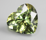 Крупный зеленый апатит 23,28 карата