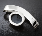 Кулон со звездчатым сапфиром 2,82 карата и цирконами Серебро 925