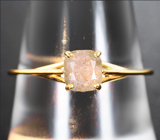 Золотое кольцо с уральским александритом 0,7 карата Золото