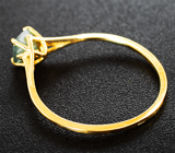 Золотое кольцо с уральским александритом 0,7 карата