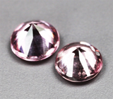 Пара редких малайа гранатов 0,44 карата 