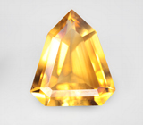 Цитрин авторской огранки 8,52 карата 
