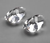 Пара данбуритов высокой чистоты 2,82 карата 