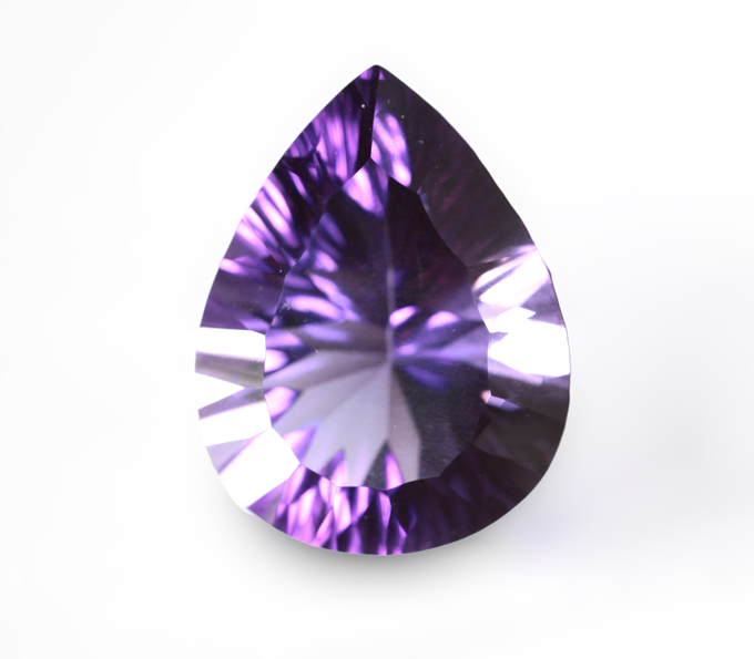 Чистейший крупный уругвайский аметист 20,02 карата