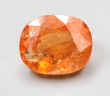 Крупный спессартин гранат цвета «фанта» 5,92 карата 