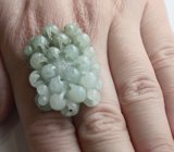 Крупный! Резной нефрит 100,9 карата