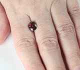 Чистейший оранжево-красный циркон 2,83 карата