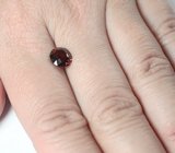 Оранжево-красный циркон 2,97 карата