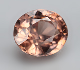 Оранжевый циркон высокой чистоты 2,14 карата 