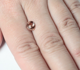 Оранжевый циркон высокой чистоты 2,14 карата 