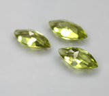 Набор из 3 перидотов 2,07 карата 