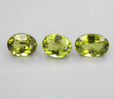 Набор из 3 перидотов 9,01 карата