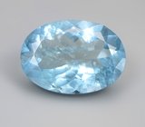 Насыщенный аквамарин 4,66 карата 