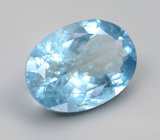 Насыщенный аквамарин 4,66 карата 