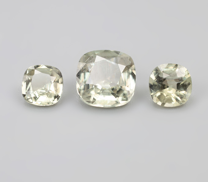 Набор из 3 диаспоров 2,55 карата