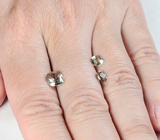 Набор из 3 диаспоров 2,55 карата