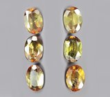 Набор из 6 андалузитов 4,54 карата