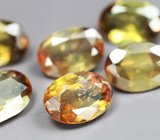 Набор из 6 андалузитов 4,54 карата