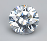 Топовая огранка! Бесцветный муассанит 0,94 карата 