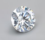 Топовая огранка! Бесцветный муассанит 0,94 карата