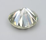 Пастельно-желтый муассанит 1,03 карата