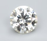 Бесцветный муассанит 0,89 карата 