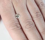 Пастельно-желтый муассанит 0,83 карата