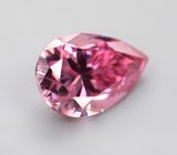 Красный муассанит 0,79 карата 