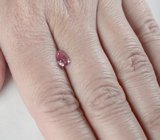 Красный муассанит 0,79 карата