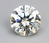 Топовая огранка! Бесцветный муассанит 1,42 карата 