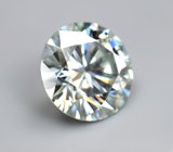 Топовая огранка! Бесцветный муассанит 1,79 карата 