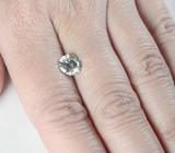 Топовая огранка! Бесцветный муассанит 1,79 карата