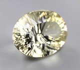 Крупный! Лимонный цитрин лазерной огранки 58,82 карата 