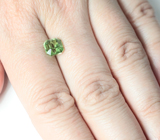 Желтовато-зеленый турмалин 2,59 карата 