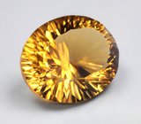 Чистейший крупный цитрин 20,31 карата 