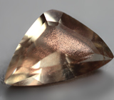 Орегонский солнечный камень авторской огранки 2,91 карата! Эффект Шиллера 