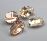 Набор орегонских солнечных камней авторской огранки 9,07 карата! Эффект Шиллера 