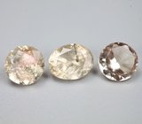 Набор орегонских солнечных камней 4,27 карата! Эффект Шиллера