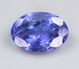 Насыщенный танзанит 0,52 карата 
