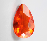 Мексиканский ограненный «огненный» опал 1,02 карата 
