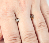 Пара андалузитов 1,14 карата 