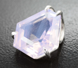 Кулон с чистейшим лавандовым аметистом авторской огранки 4,88 карата Серебро 925