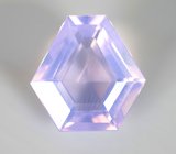 Кулон с чистейшим лавандовым аметистом авторской огранки 4,88 карата