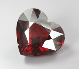 Кулон с насыщенно-красным пиропом гранатом 4,57 карата