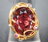 Комплект с турмалинами 30,87 карата, сапфирами и бриллиантами