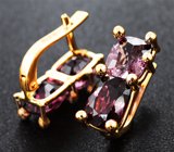 Серьги со шпинелями 5,01 карата