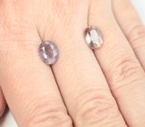 Пара скаполитов со сменой цвета 3,65 карата