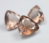 Крупный набор из 3 скаполитов со сменой цвета 6,28 карата