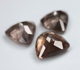 Крупный набор из 3 скаполитов со сменой цвета 6,28 карата